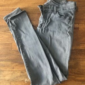 7 For All Mankind - The Skinny in grey
